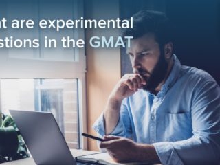 What are Experimental Questions in the GMAT?