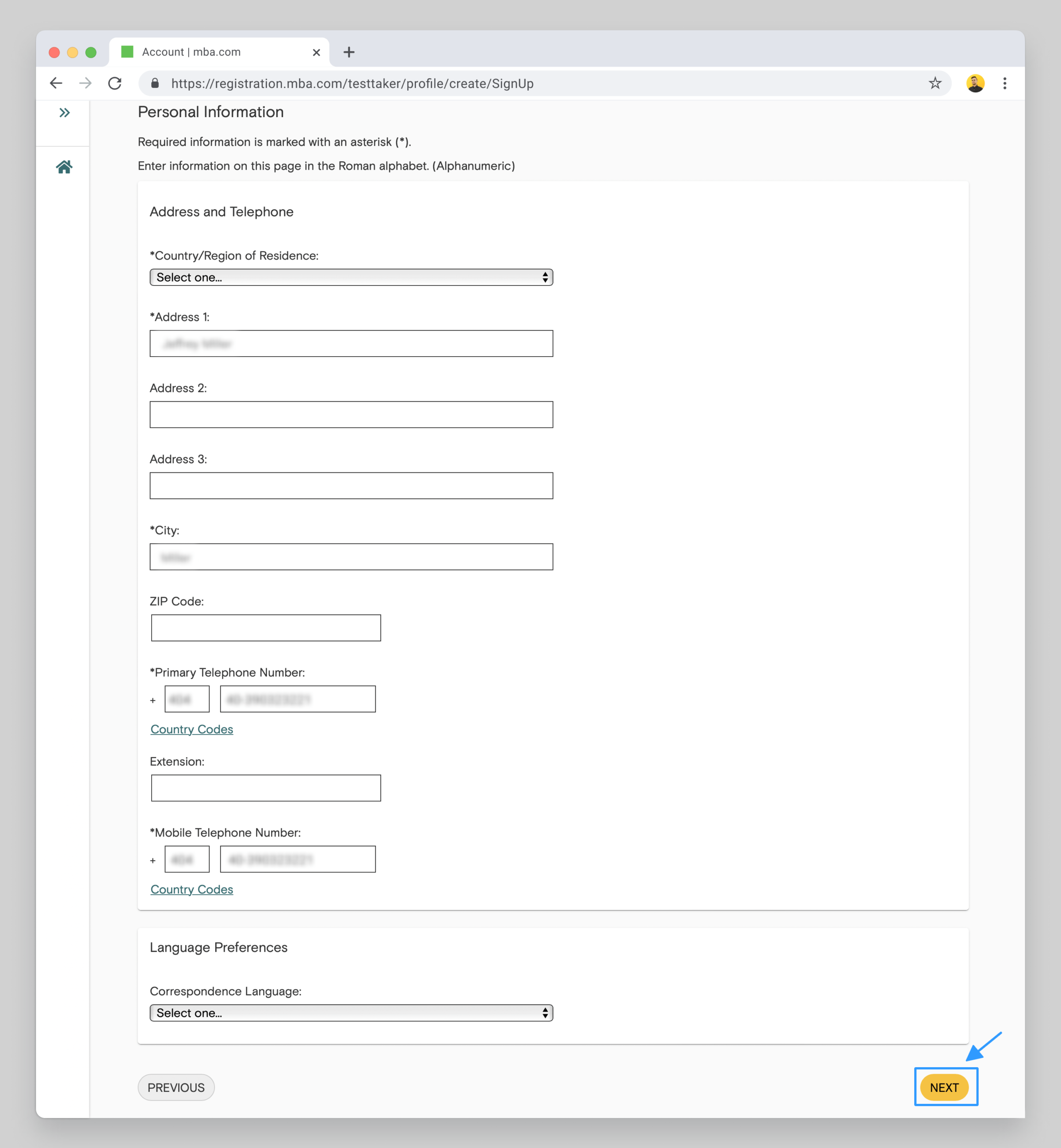 How to register for the GMAT in 7 steps (Explained with pictures