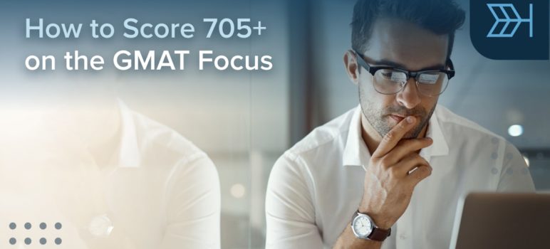 how to score 705 on gmat