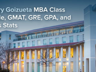 Emory Goizueta MBA Class Profile, GMAT, GRE, GPA, and Class Stats