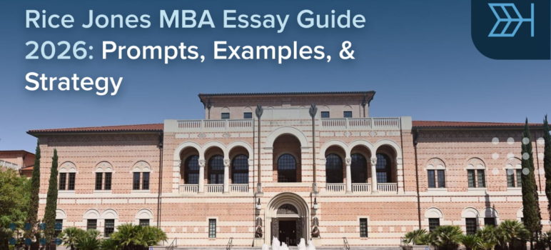 Rice Jones MBA Essay Guide