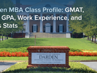 Darden MBA Class Profile: GMAT, GRE, GPA, Work Experience, and Class Stats